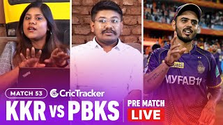 LIVE : IPL 2023 | KKR vs PBKS | Match Prediction | Playing 11 | Who will win Today's Match?