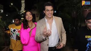 Mohsin Khan and Divya Agarwal Spotted For Song Promotion