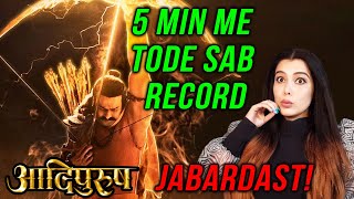 Adipurush Trailer Ne 5 Min Me Tode Sab Record | Prabhas Ka Dhamaka