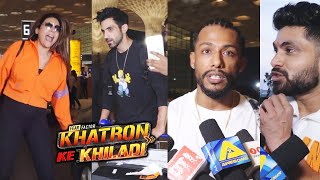 Khatron Ke Khiladi Season 13 Shoot Ke Liye Rawana Huye Contestants, Spotted At Mumbai Airport