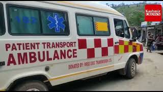 Eco van accident near check post  thannamandi three person injured one critical shifted GMC rajouri