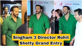 Singham 3 Director Rohit Shetty Grand Entry At Musical Launch Of Maahaul