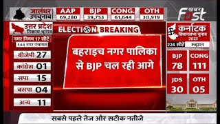 UP Nikay Chunav Results: पयागपुर नगर पंचायत क्षेत्र से SP प्रत्याशी आगे | BJP | Bahraich