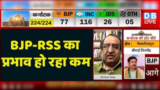 BJP-RSS का प्रभाव हो रहा कम | Karnataka Election Result 2023 Live | Congress | BJP | Rahul Gandhi