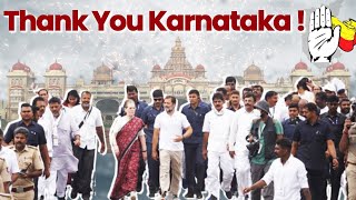 Thank You Karnataka !