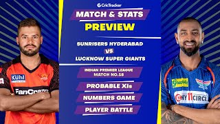 SRH vs LSG | Match Stats and Preview | IPL 2023 | 58th Match | CricTracker