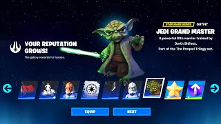 How To COMPLETE ALL FIND THE FORCE QUESTS CHALLENGES In Fortnite FALL OF THE REPUBLIC