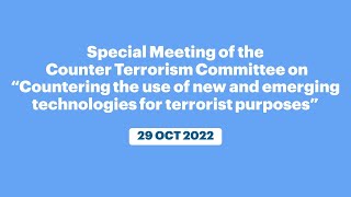 Special Meeting of the Counter-Terrorism Committee (October 29, 2022)