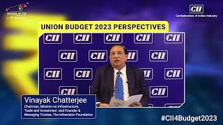 #CII4Budget2023 | Vinayak Chatterjee, Chair, Mission on Infrastructure