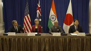 EAM’s Opening Remarks at the Indo-Pacific Quad Meeting (Sep 23, 2022)