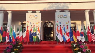 Arrivals at RBCC for #G20FMM (March 02, 2023)