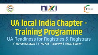 Virtual Training Programme on UA Readiness