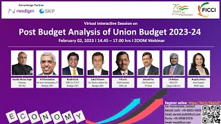 FICCI - Nexdigm Virtual Interactive Session on 'Post Budget Analysis of Union Budget 2023-24'