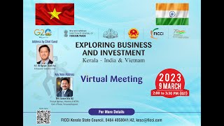 Exploring Business and Investment between Kerala - India and Vietnam