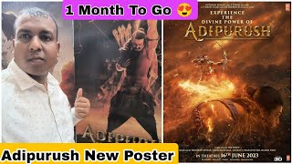 Adipurush Countdown Begins, 1 Month To Go For Prabhas Starrer Adipurush Movie To Release In Theaters
