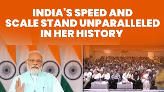 India's Speed and Scale stand unparalleled in her history | PM Modi | Rozgar Mela