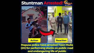 Stuntman from Mapusa caught by police!