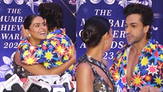 When Priyanka Choudhary And Shalin Bhanot Met At Mumbai Achievers Awards 2023