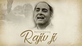 Remembering Rajiv Ji, the visionary leader who changed the story of India.