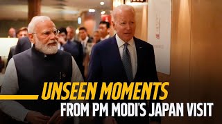 Unseen moments from PM Modi's Japan visit | G7 Summit, Quad meeting & more!