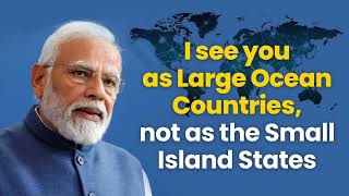 I see you as Large Ocean Countries, not the Small Island States | PM  Modi |  FIPIC Summit