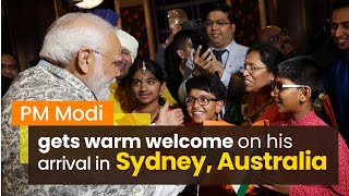 PM Shri Narendra Modi gets warm welcome in Sydney, Australia | BJP Live | PM Modi in Australia