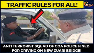 #MustWatch- Even the ATS of Goa Police couldn't escape from Traffic SP!