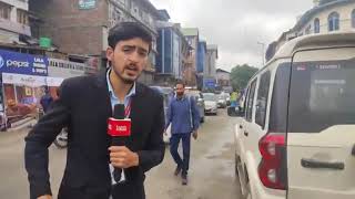 Live from Polo View Market Srinagar,Security on High Alert.Wajid Nazir reports.#G20Summit2023