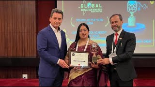 Dr. Ritu Dewan conferred with Global Principal of the year 2022 in DUBAI