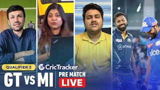 ????GT vs MI Live | Qualifier 2|Match Prediction|Narendra Modi Stadium pitch report
