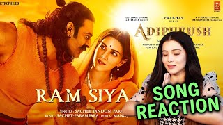 Ram Siya Ram Song Reaction | Adipurush | Prabhas And Kriti Sanon