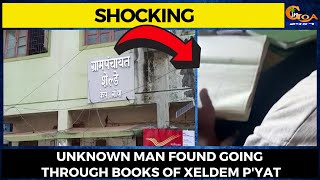 #Shocking! Unknown man found going through books of Xeldem p'yat