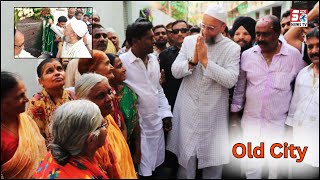 Hindu Aur Muslims Ke Beech Owaisi Aaye Nazar | 3.60 Crore Ke Devlopment Works Ka Inauguration | HYD.