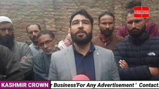 Vegetable traders demand compensation to the farmer's loss due to hailstorm in Budgam