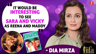 Dia Mirza on her concerns for son Avyaan, riding bike for Dhak Dhak, who she’d cast in RHTDM remake