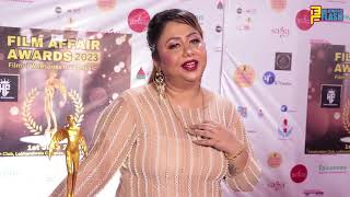 Producer Ms. Eram Faridi awarded as the Best Producer at Film Affair Awards 2023