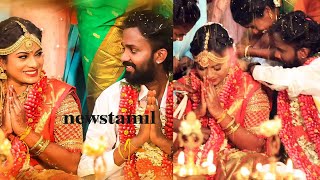 KPY Dheena Marriage Video ???? Dheena Weds Pragatheeswari | KPY Dheena Wedding Video