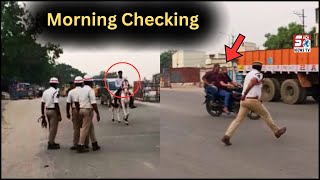 Subha Subha Traffic Police Duty Par | Dekhiye Kya Hua Bahadurpura Zoo Park Road Par ? |@SachNews