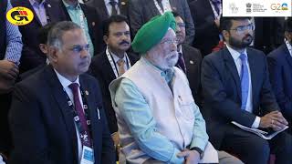 The Hon'ble Minister of MoPNG & MoHUA Shri Hardeep Singh Puri visited GAIL's stall at IEW.