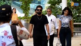 Allu Arjun With Wife Spotted At Mumbai Airport