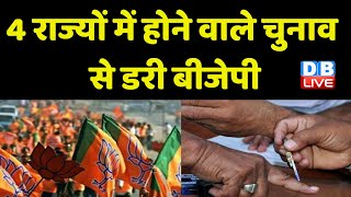 4 राज्यों में होने वाले चुनाव से डरी BJP | HimachalPradesh VidhanSabha Chunav | Rahul Gandhi #dblive