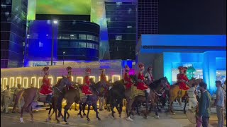 Hyderabad Ki Police Ki Grand Rally | Horses Par Dhiki Police | Command & Contral Center |