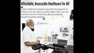 Accessible and affordable quality healthcare, a priority for Modi Government I PM Modi