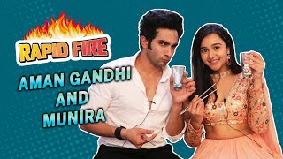 Bhagya Lakshmi | #ShaYush aka Aman & Munira Takes Up Rapid Fire Challenge