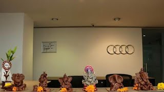 Audi Mumbai South Celebrate Eco-Friendly Ganesha #audi #ecofriendlyGanesha