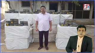 12 Lakh Ke Banned Aur Imported Cigrates Seized | Task Force Aur West Zone Police Ki Karwai | HYD |
