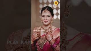Beautiful bride ❤️???? #avivabidappa #abhishekambareesh #bride #shorts #trendingreels
