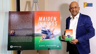 Author and Entrepreneur Kapil Pathare's book "Maiden Innings" is a celebration of Women in Cricket