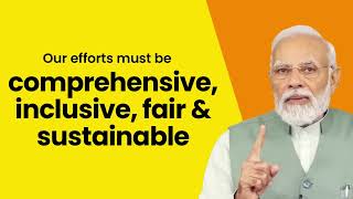 Our efforts must be comprehensive, inclusive, fair and sustainable | PM Modi | G20 | Varanasi