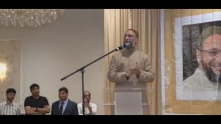 U.S.A Chicago Mein Asaduddin Owaisi ki Speech : Qayamat Tak AIMIM Ka Safar Chalta Rahega | SACH NEWS